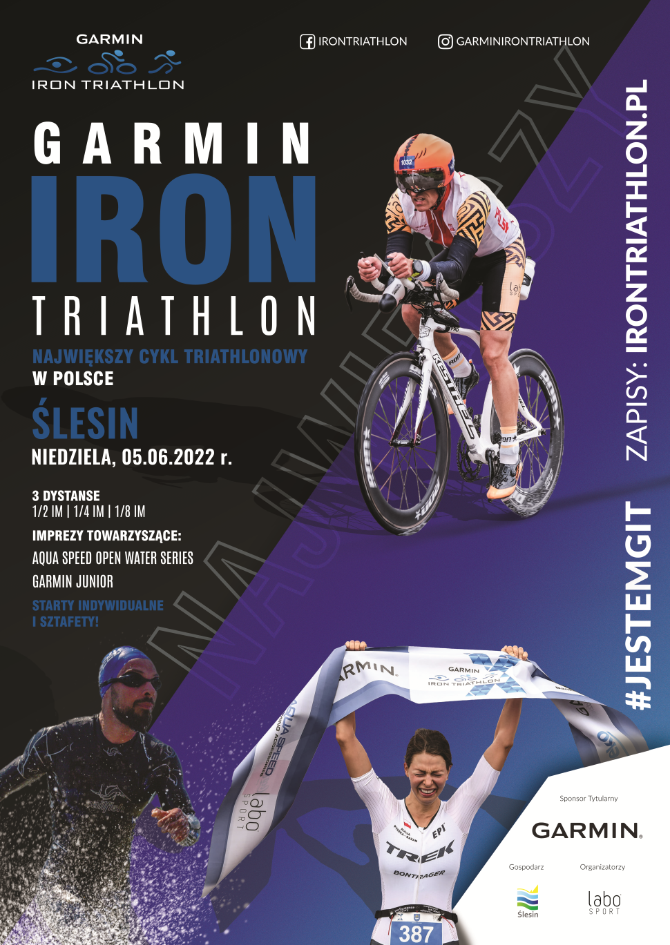 plakat informacyjny GARMIN